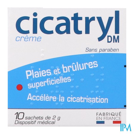 vignette CICATRYL DM CR 10SACHETS
