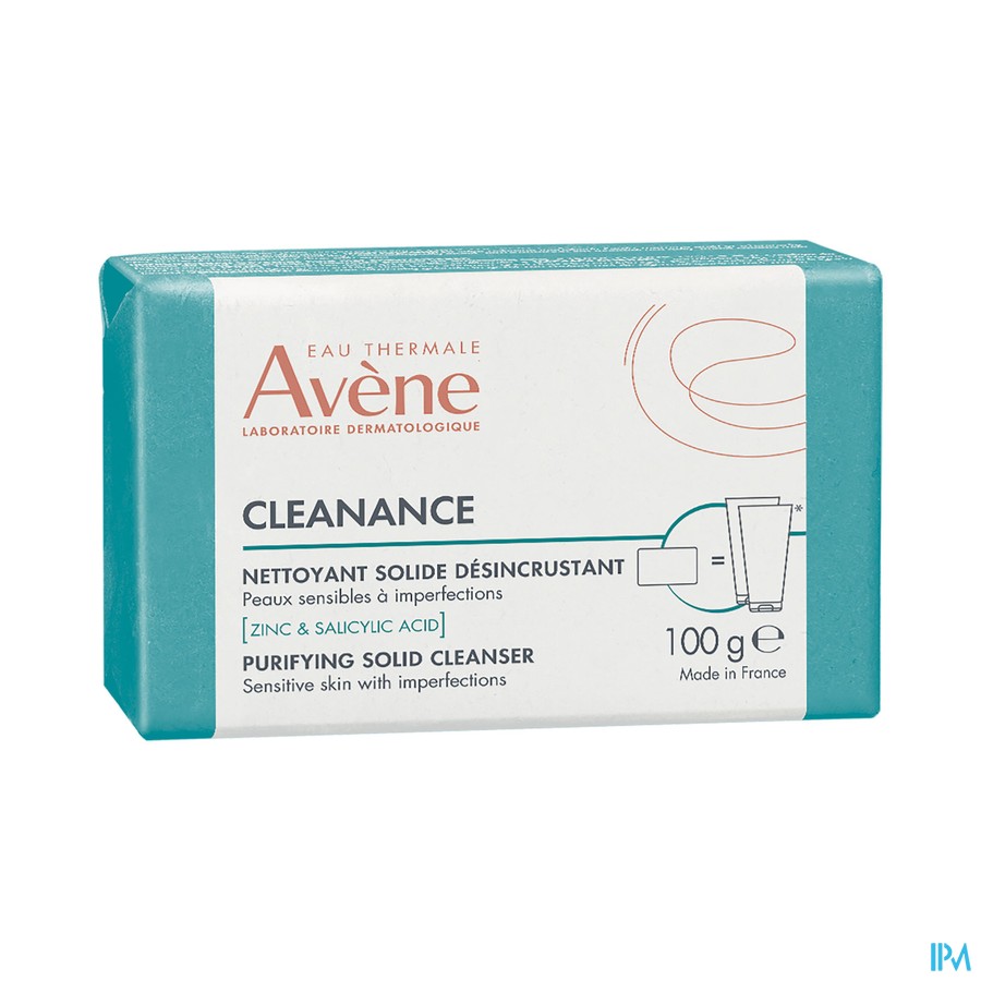 vignette AVENE CLEANANCE SAV SOLIDE 100G