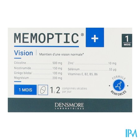 vignette MEMOPTIC+ VISION 1 MOIS CPR30