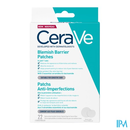 vignette CERAVE PATCH A/IMPERFECTION BTE22