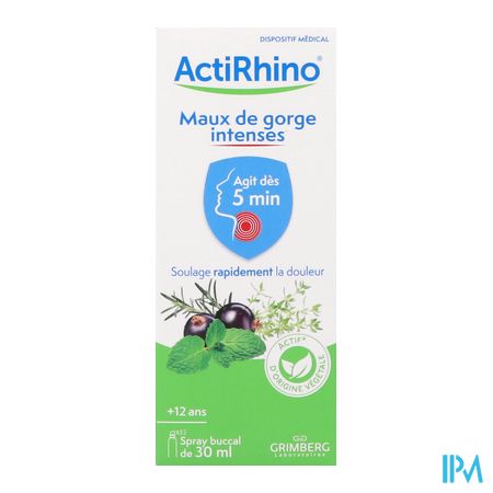 vignette ACTIRHINO MAUX GORGE INTENSE 30ML