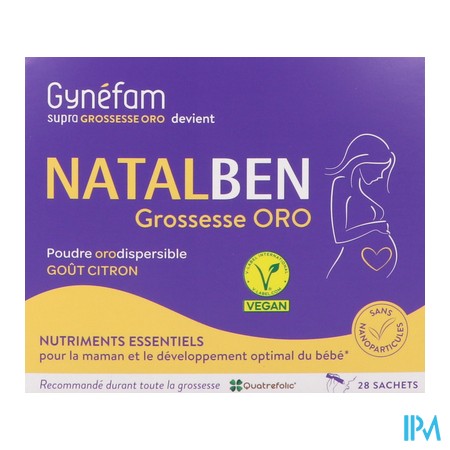 vignette NATALBEN GROSSESSE ORO PDR SACH 28