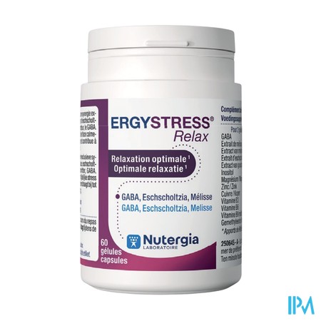 produit ERGYSTRESS RELAX GELULE 60