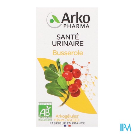 vignette ARKOG BUSSEROLE GELULE 45