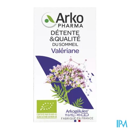 vignette ARKOG VALERIANE GELULE 45