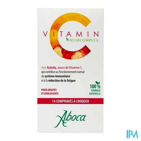 vignette VITAMIN C NATURCOMPLEX COMP 14