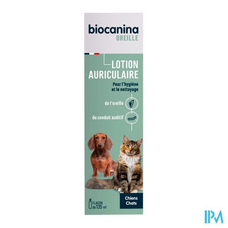 produit BIOCANINA LOT AURICUL CH/CT 135ML