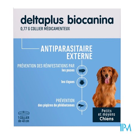 produit BIOCANINA DELTAPLUS PET/MOY CHIE COLL48CM