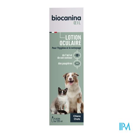 vignette BIOCANINA LOT OCULAIRE CH/CT 135ML