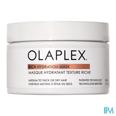 produit OLAPLEX MASQ NOURR RICHE 200ML