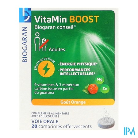 produit VITAMIN BOOST BGA CONS 2TBS 10 CP.EFF