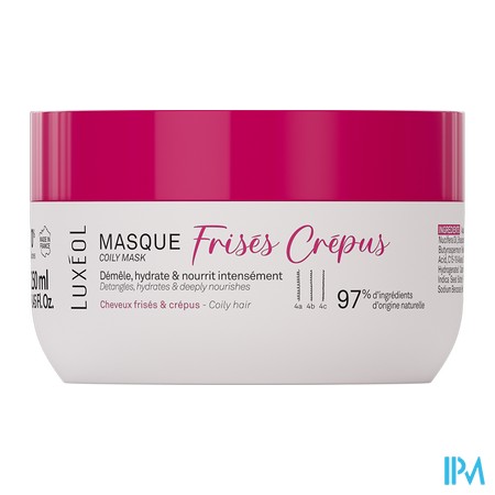 vignette LUXEOL MASQ FRISES CREPUS 250ML