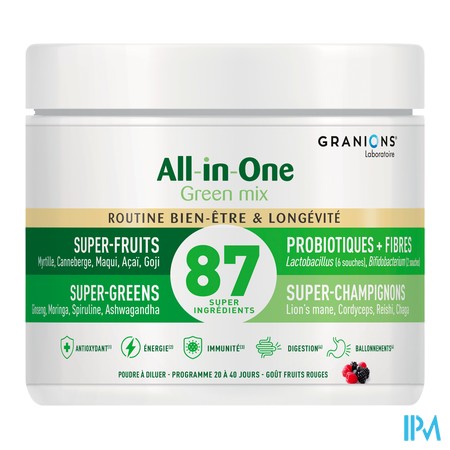 vignette GRANIONS ALL IN ONE GREEN FRAM KIW