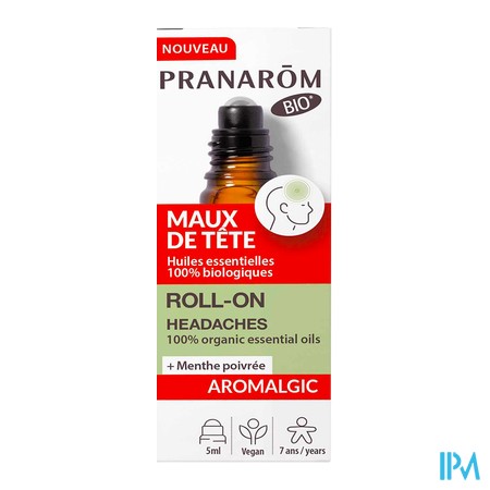 produit PRANAROM AROMALGIC MAUX TETE ROLL
