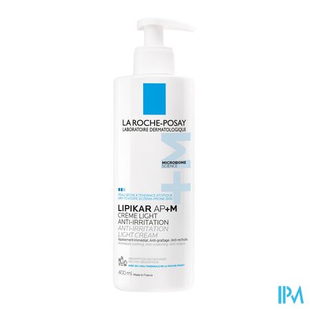 vignette LIPIKAR CREME AP+M 400ML