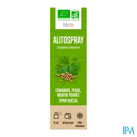 vignette LERO ALITOSPRAY 15ML BIO