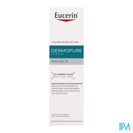 vignette EUCERIN DERMOPURE PEELING 10 40ML