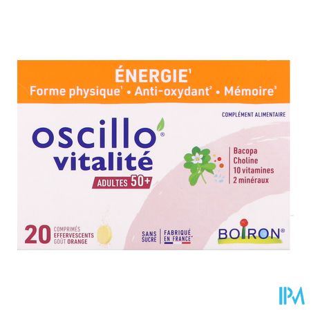 vignette OSCILLO VITALITE 50+ CPR 20