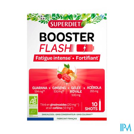 vignette SUPERDIET BOOSTER FLASH BIO 15ML10