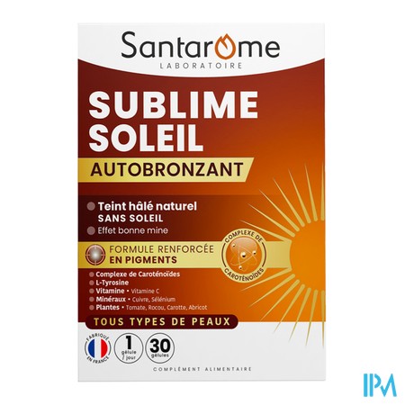 vignette SANTAROME SUBLIME AUTOBRONZ GELU30