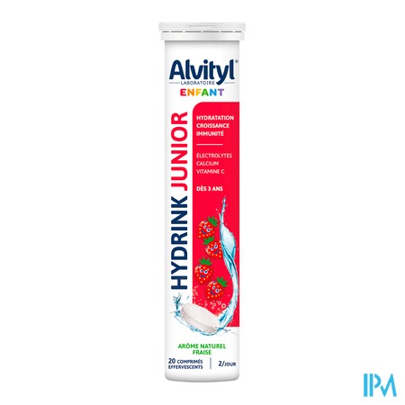 vignette ALVITYL HYDRINK JUNIOR CPR EFF 20