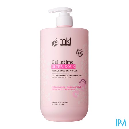 vignette MKL GEL INTIME ULTRA DOUX BIO 1L