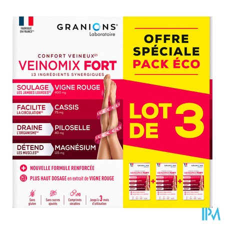 vignette VEINOMIX FORT 3 MOIS CPR90