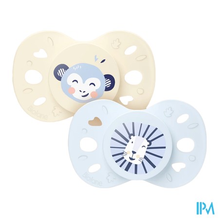 produit BIOLANE SUCET ANAT ANIM 6-18M BLEU/BEIGE