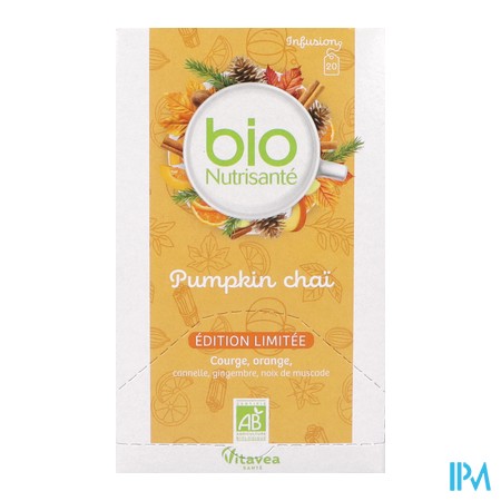 vignette BIONUTRI INF PUMPKIN CHAI SACH20