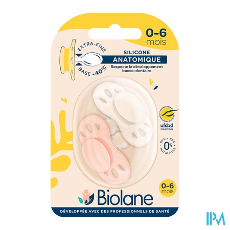 vignette BIOLANE SUCET ANAT ESS 0-6M R/B 2