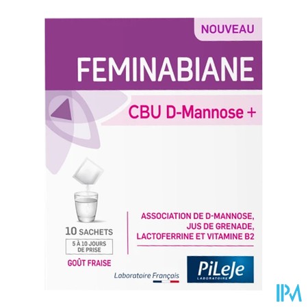 vignette FEMINABIANE CBU D-MANNOSE+ SACH 10