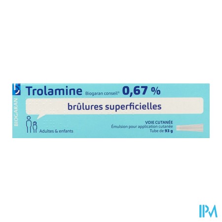 vignette TROLAMINE 0,67% BIOG CONS EMULS93G