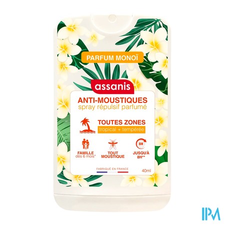 produit ASSANIS A/MOUST SPRAY MONOI 40ML