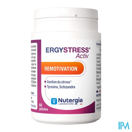 vignette ERGYSTRESS ACTIV GELULE 60