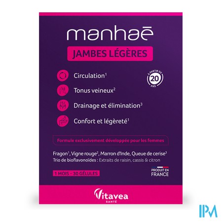 produit MANHAE JAMBES LEGERES GELU30