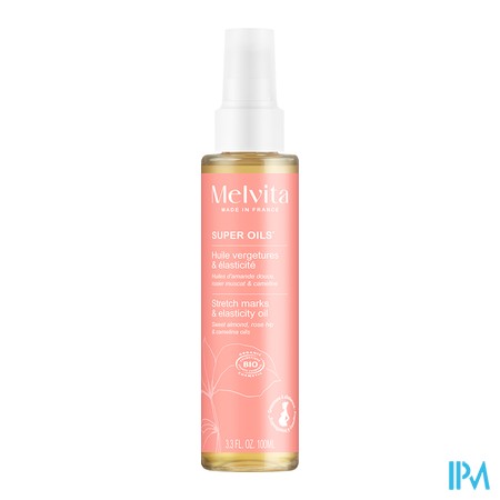 produit MELVITA HUILE CORPS VERGETURES 100ML