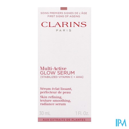 vignette CLARINS MULTI-ACTIVE GLOW SERUM 30ML