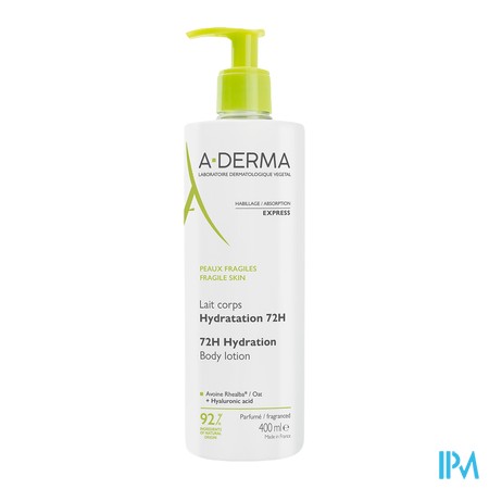 produit A-DERMA INDISP LAIT CORPS 400ML