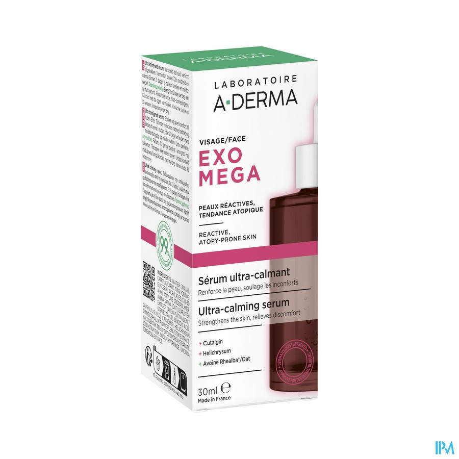 vignette A-DERMA SERUM ULTRA-CALMANT 30ML