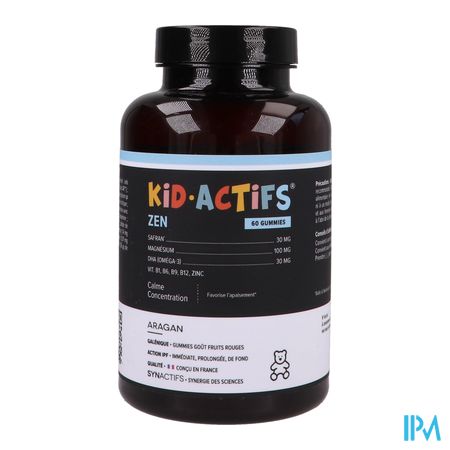 vignette SYNACTIFS KIDACTIFS ZEN GUMMIES 60