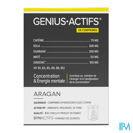 produit SYNACTIFS GENIUSACTIFS CPR 28