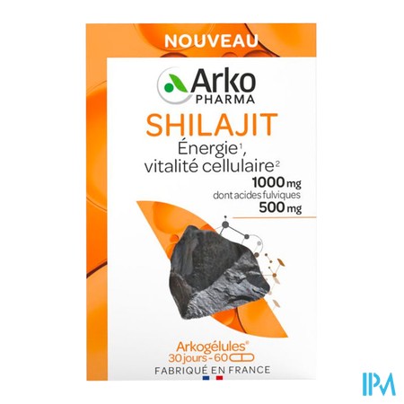 produit ARKOGELULES SHILAJIT 60VG EVENT
