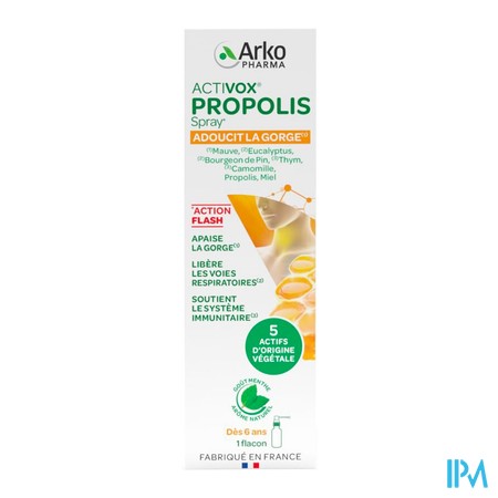 produit ACTIVOX PROPOL SPR GORG FL30ML
