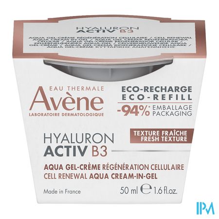 vignette AVENE HAB3 AQUA GEL CR RECH 50M