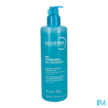 vignette BIODERMA HYDRABIO GEL MOUSS FL400ML