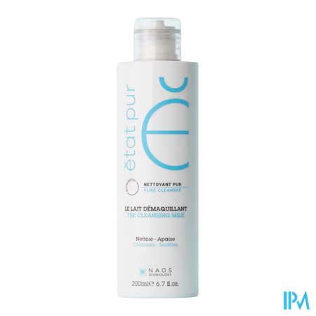 produit ETAT PUR LE LAIT DEMAQUILLANT 200ML