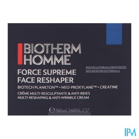 produit BIOTHERM FACE RESHAPER CREAM JOUR 50ML