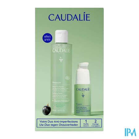 produit CAUDALIE COFF VINOPURE SERUM/LOTION 2026