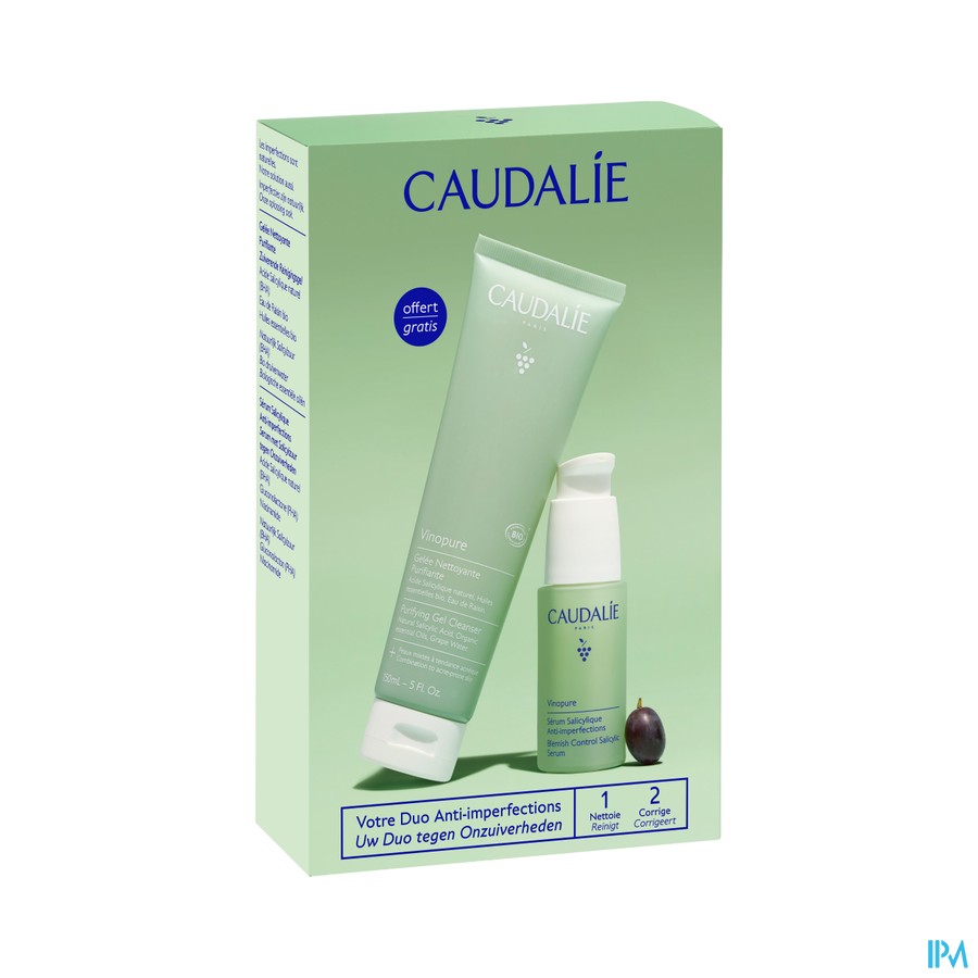 produit CAUDALIE COFF VINOPURE SERUM & GELEE 2026