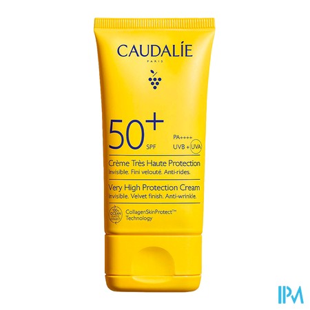 vignette CAUDALIE CR TRES HAUTE PROT SPF50+ 50ML